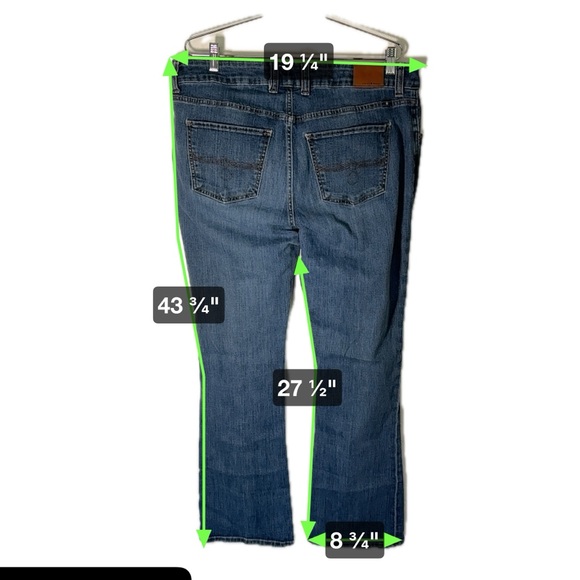 Lucky brand jeans Emma boot cut, medium blue jeans size 16 W - Picture 3 of 7